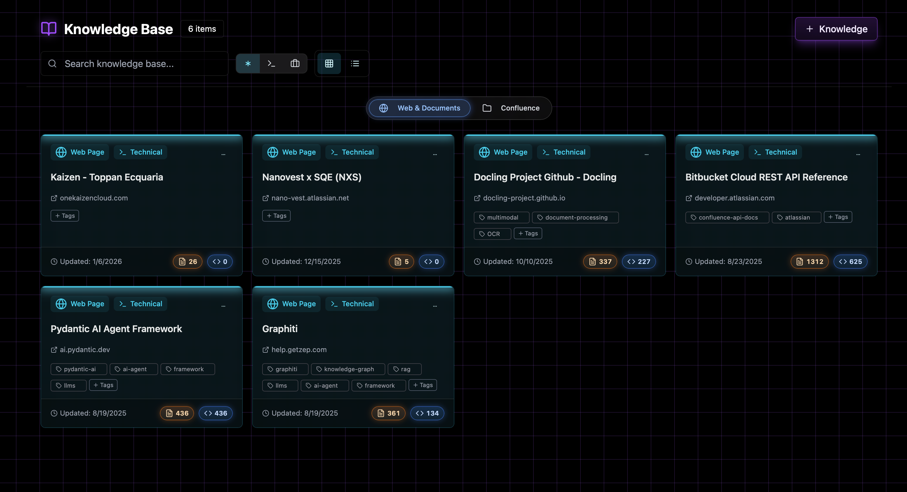 Archon Knowledge Base